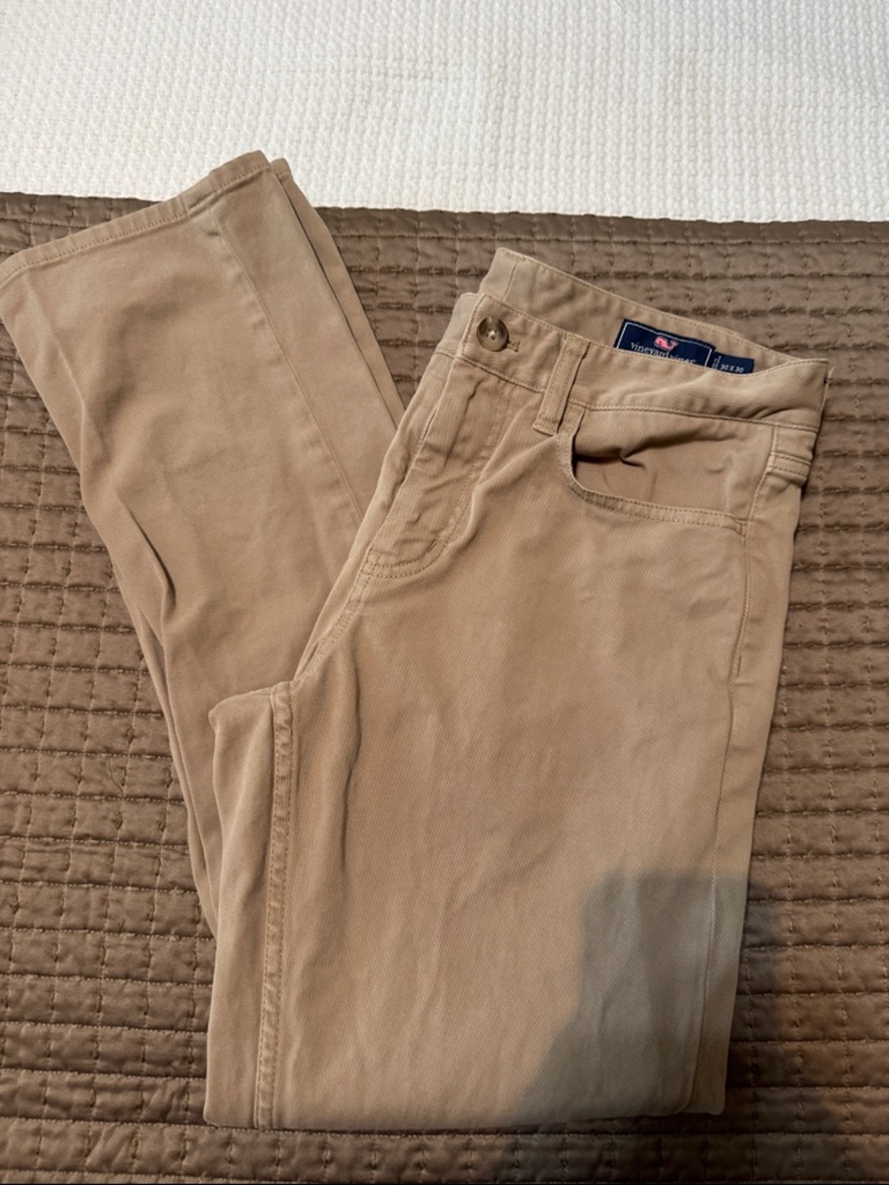 Vineyard Vines Men's Khaki/Tan Chino 5 pocket Pants size 30